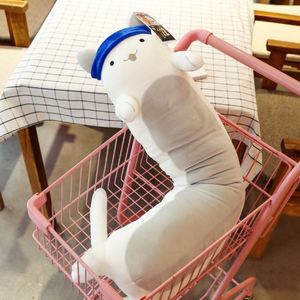 毛绒玩具婴儿不掉毛拉面猫陪你睡觉抱枕长条枕布娃娃玩偶公仔床上