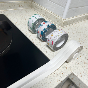 厨房防油贴纸灶台防水封边煤气灶防油贴燃气灶炉灶防火耐高温自粘