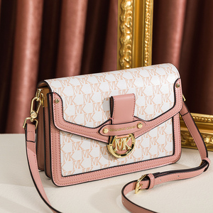 mk专柜正品旗舰店女包小方包2021新款春季女士单肩斜挎真皮包包女