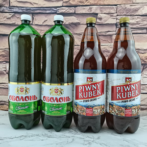 2000ml*4桶进口啤酒乌克兰原装精酿款醇香款大麦黄啤奥伯龙