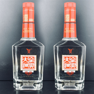 四川全兴大曲52度38度光瓶2瓶试饮品鉴酒经典方瓶浓香型纯粮酒