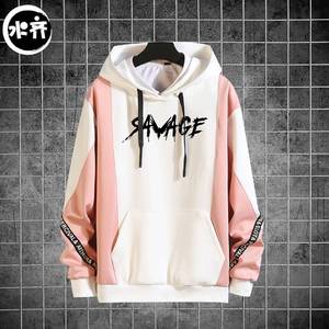 皇家说唱歌手21 savage野蛮人周边衣服男女卫衣情侣装秋冬季上衣