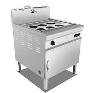 电热辣形商用煮l面炉55升六头保温煮面桶煲汤烫麻方煮机