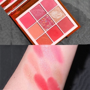 儿童眼影红色粉色