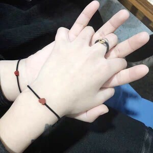 男友专属小皮筋可爱戴手上不勒手宽松情侣高颜值ins炸头发爱心 对