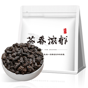 糯香茶化石三年陈香普洱茶熟茶碎银子云南勐海茶叶散装袋装150g