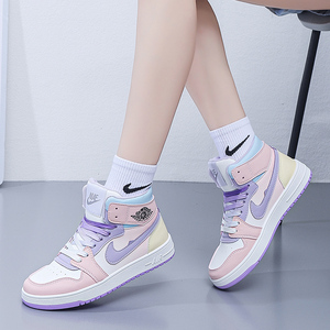 高帮运动鞋女耐克夏季