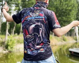 coolfish钓鱼服海钓马林旗鱼衣服鲈鱼bass垂钓路亚防晒服速干衣