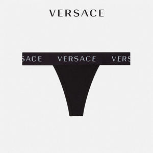 versace/范思哲女士2022新款内裤logo松紧腰带丁字裤