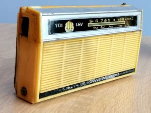 斯堂老式渡江701收音机半导体70年代二手旧货复古摆件民俗老物件
