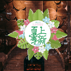 000人付款淘宝秋季新品上市海报换季新款上新促销广告宣传贴纸商场