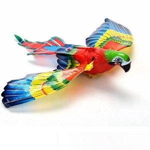 仿真提线鸟 能飞会叫的飞鸟老鹰 发光发声电动掉线飞鹰 动物玩具