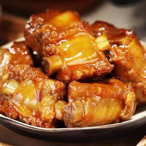 日本购红烧酱排骨小排肉熟j食猪排肉即食肋排猪小排美食肉丸