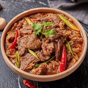 东南醇公安牛肉火锅肉新鲜牛肉片牛三鲜火锅食材组合套餐湖北特产