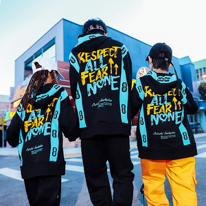 hiphop ninja少儿童街舞套装男童女童秋装嘻哈宽松卫衣表演出服潮