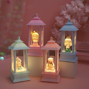 1226守护甜心水晶灯潮玩手办创意工艺品摆件女生闺蜜学生装饰礼品