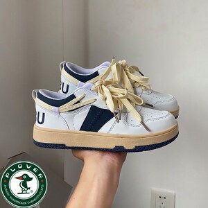 plover啄木鸟国潮板鞋学生百搭低帮小白鞋军训运动鞋2021新款德训