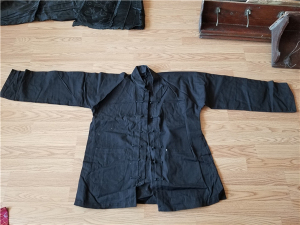 010人付款淘宝舞台装怀旧衣服80年代大襟男士干活江姐上衣老头农村老