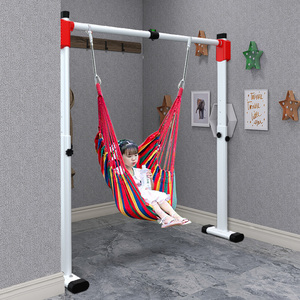 家用单杠吊环室内初中生引体向上儿童免打孔门框过道秋千健身器材