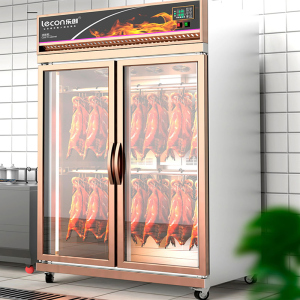 乐创智能晾鸭柜商用风干柜晾胚柜吹干烘干柜烤鸭乳鸽挂肉柜冷藏