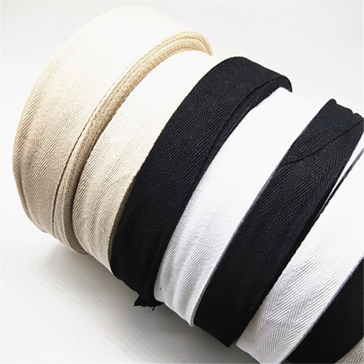 人字带纯棉布带条全棉绑带宽棉布包边带滚边布料棉32支纱织带辅料