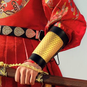 源头定制古风护腕女侠套装cos古装男装女装护腕男生飞鱼服贴里直