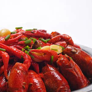 友锅卤虾潜江小龙虾油焖蒜蓉大虾熟食麻辣虾顺丰包邮750克/盒即食