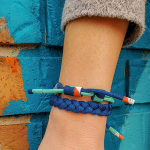 小狮子手链情侣款绳结