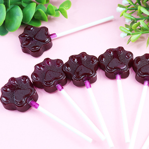 约福木糖醇蓝莓味棒棒糖护齿儿童糖果宝宝不伤牙小零食