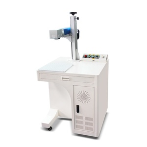 激光雕刻机铭牌小型金属刻字万能光纤打标机镭射柜式全自动切割机