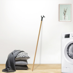 撑衣杆家用晾衣杆丫叉凉衣杆取衣服棍晒衣挑衣杆子实心竹竿衣叉杆