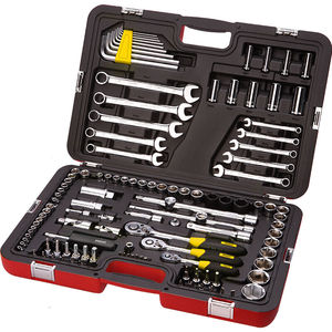 史丹利(stanley)120件汽保工具套装棘轮套筒扳手组套两用扳手内