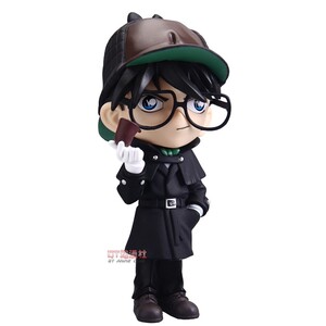 名柯南公仔江户川福尔摩斯手办工藤新一玩具动漫周边侦探玩偶模型