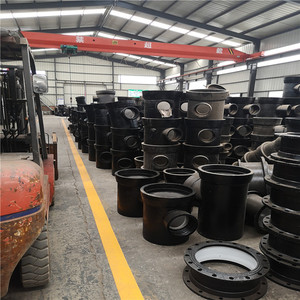 dn800大口径球墨铸铁排污管 球墨铸铁管件 dn800*700双盘变径管