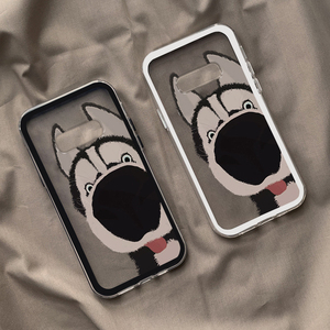 适用于三星s10e手机壳搞怪二哈士奇网红透明软壳保护套创意防摔潮