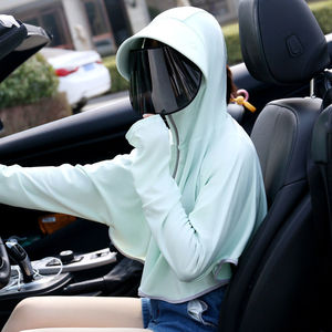 练车专用防晒衣长袖防晒衣服女夏薄款冰丝2022网红爆款考驾照遮阳