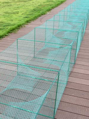 200人付款淘宝特大号虾笼地网笼捕大鱼龙虾网大号鱼笼折叠捕虾笼大地