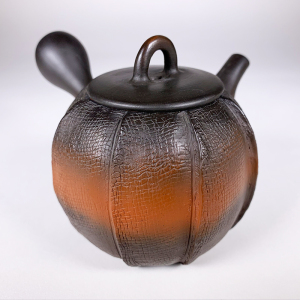 朝日堂海外直邮日本大师龟冈素三作品常滑烧窑变急須茶道茶具茶壶