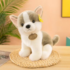 amangs正版可爱狗狗毛绒玩具公仔仿真小狗玩偶布娃娃儿童生日礼物