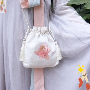 古装包包刺绣古风汉元素