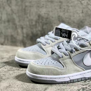 aj男鞋北极狐灰白夏季透气低帮影子灰黑白熊猫女鞋正品dunksb板鞋