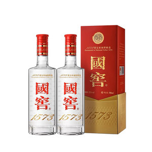 【百亿补贴】国窖1573浓香型白酒52度500ml*2瓶年份随机发