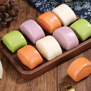 儿童卡通馒头果蔬奶香小包子代餐小馒头营养早餐半成品加热即食品