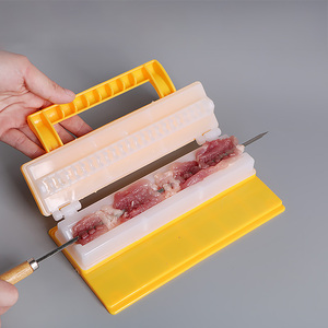 烧烤手动穿串神器工具羊肉串穿肉器穿串机串串签子烤串自动串肉器