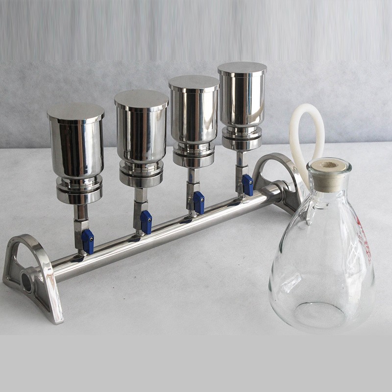 不锈钢薄膜过滤器微孔滤膜集菌仪铜绿假单胞菌纯化水抽滤装置包邮