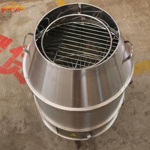 劲恒60cm多功能炭火碳烤鸭烧鸡鸽子吊炉黄泥叫花鸡烧烤炉子大缸桶