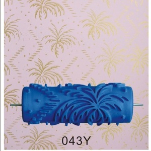 新品胶内b壁纸印花滚刷印花墙面印花滚筒墙壁花纹全套印筒装饰刷