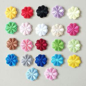 缝在衣服上的刺绣装饰品图案布小花布贴补丁贴衣服毛衣羽绒服修补