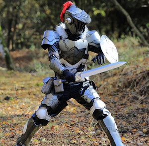 日本购免道具哥布林裁剪11可穿戴全身头盔甲eva塑料模型杀手cos