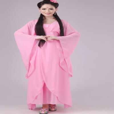 古代小姐小学生c古装汉服女束腰仙大袖改良版宫廷影楼仙